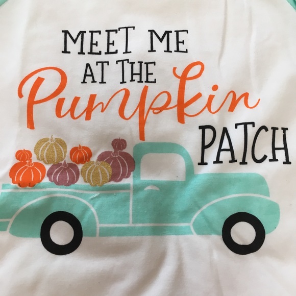Meet Me at the Pumpkin Patch Ruffle T shirt - Picture 2 of 4